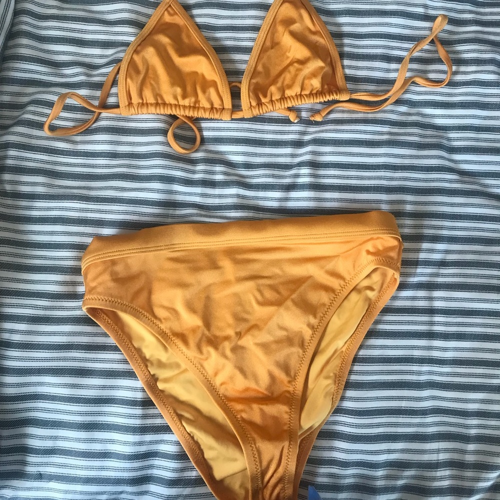 Tangerine Bikini Set